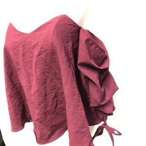 Off Shoulder with Ruffle Sleeve Top NEW